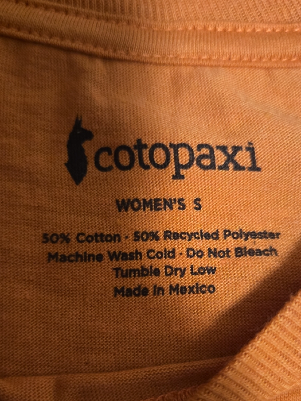 LIMITED EDITION! NWT cotopaxi City Llama Organic T-Shirt-Boulder-Tamarindo - Picture 4 of 5